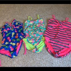 3 two pieces swimsuits